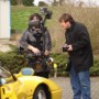 Myself with steadicam operator, Alex Campbell, on the S16 test "Two Strokes is All You Need"